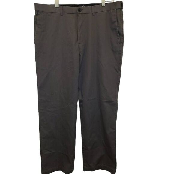 Haggar Premium Comfort Dress Pants Grey Size 38 × 30 - Picture 1 of 7